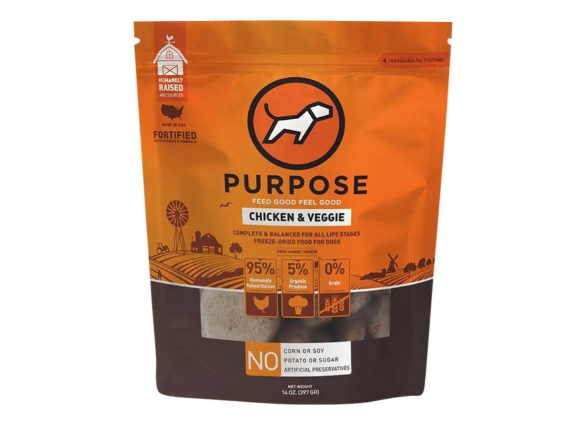 Purpose-單一蛋白雞肉凍乾塊 (犬用)